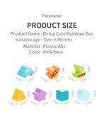 Sorting, Nesting Stacking Bus Toy Birth Baby