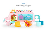 Sorting, Nesting Stacking Bus Toy Birth Baby