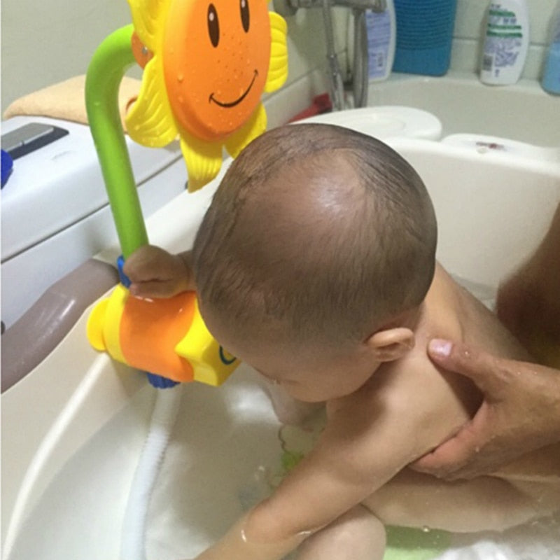Sunflower Water Shower Faucet Spray Bathtub