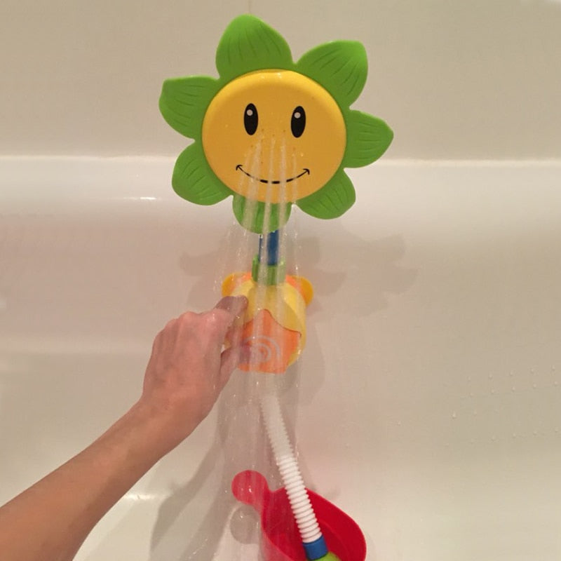 Sunflower Water Shower Faucet Spray Bathtub