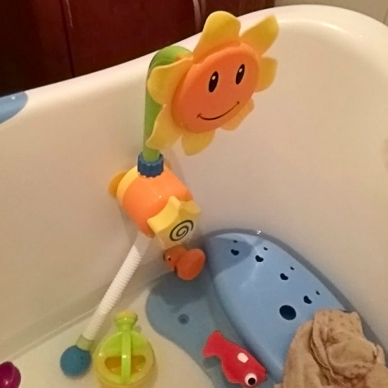 Sunflower Water Shower Faucet Spray Bathtub