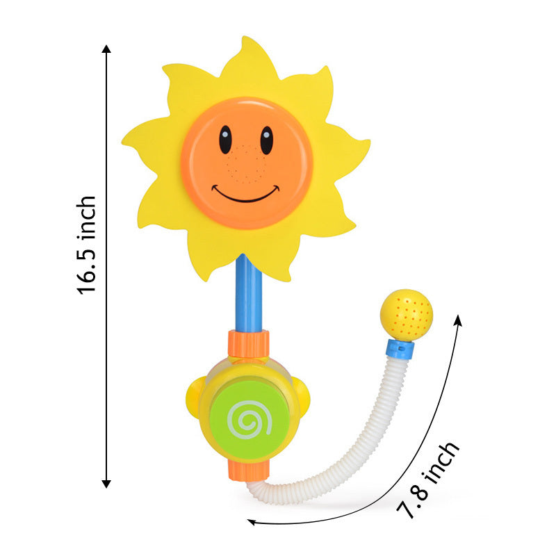 Sunflower Water Shower Faucet Spray Bathtub