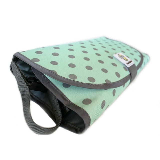 Foldable Changing Pad and Diaper Bag