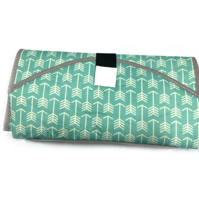 Foldable Changing Pad and Diaper Bag