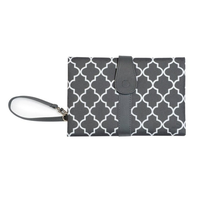 Foldable Changing Pad and Diaper Bag