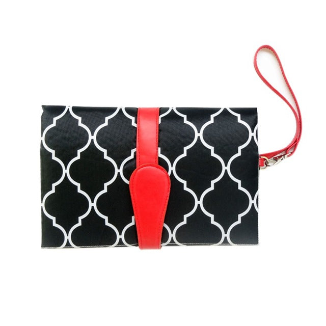 Foldable Changing Pad and Diaper Bag