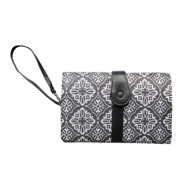 Foldable Changing Pad and Diaper Bag