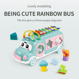 Sorting, Nesting Stacking Bus Toy Birth Baby