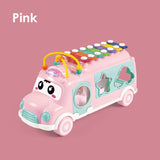 Sorting, Nesting Stacking Bus Toy Birth Baby