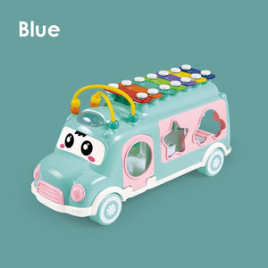 Sorting, Nesting Stacking Bus Toy Birth Baby
