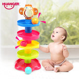 Rolling Ball Bell Toys Pile Tower Puzzle