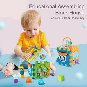 Cube Toy Baby Math Blocks
